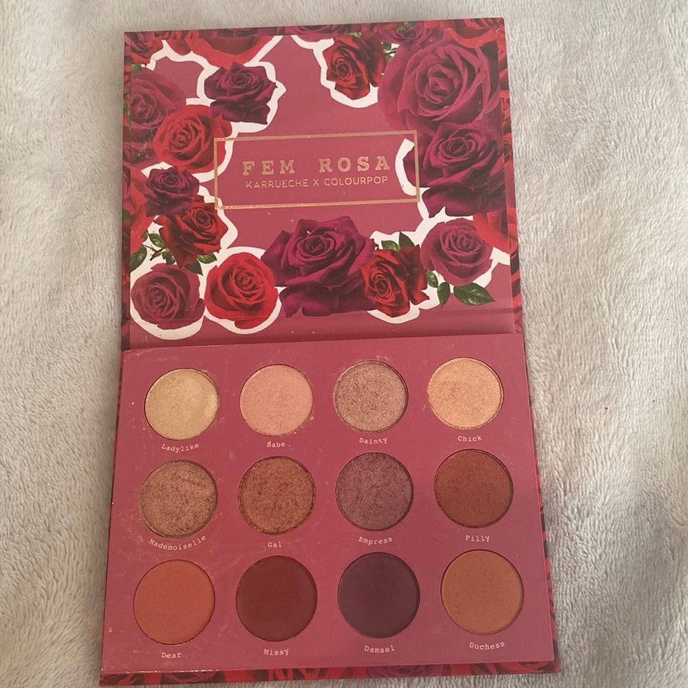 Colourpop Fen Rosa palette